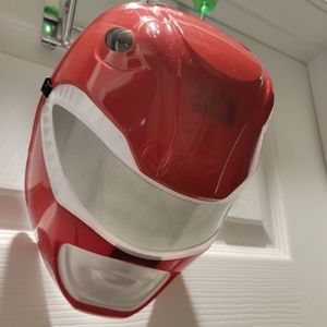 Red Power Ranger costume and mask